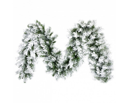 Гирлянда хвойная Атлантида заснеженная 74381