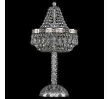 Настольная лампа декоративная Bohemia Ivele Crystal 1901 19011L4/H/25IV Ni