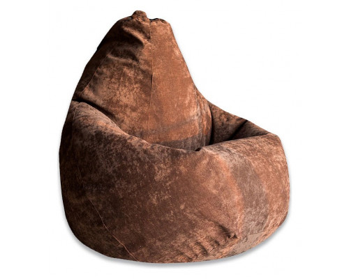 Кресло-мешок Коричневый Микровельвет 3XL