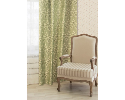 Портьера (120х260 см) 2 шт. Zigzag