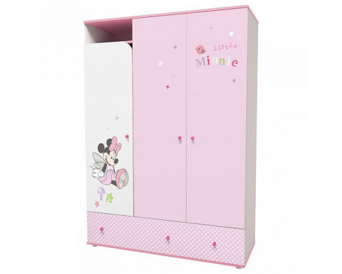 Шкаф платяной Polini kids Disney baby трехсекционный