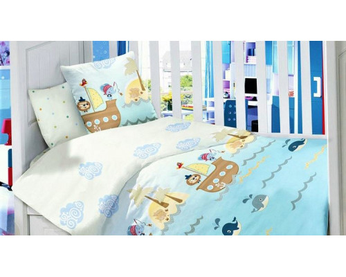 Постельное белье детское Маленькие Пираты