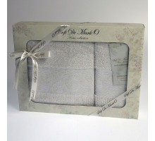 Набор из 2 полотенец для ванной Maria S.032крем