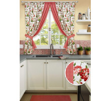 Комплект штор Red Luly - S