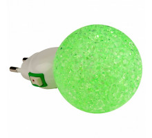Ночник Uniel DTL-309 DTL-309-Шар/GREEN/1LED/0,1W