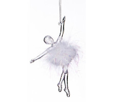 Елочная игрушка (9х15 см) Балерина 865-422