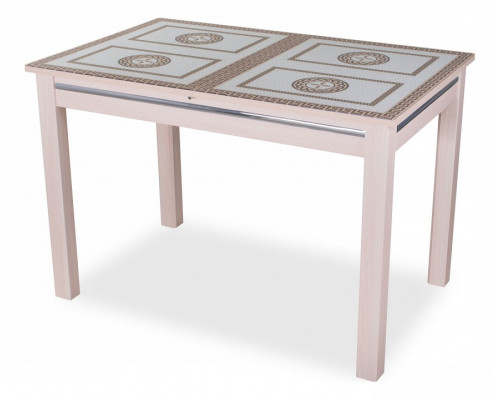 Стол обеденный Вальс-1 со стеклом