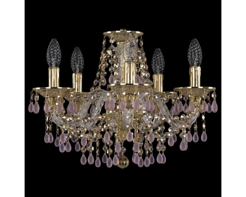 Подвесная люстра Bohemia Ivele Crystal 1610 16110/5/141 G V7010 R777