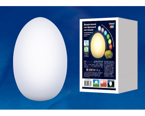 Наземный низкий светильник Uniel Ulg ULG-R003 019/RGB IP54 EGG