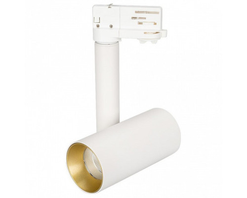 Светильник на штанге Arlight Sp-Polo SP-POLO-TRACK-PIPE-R65-8W Day4000 (WH-GD, 40 deg)