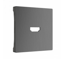 Накладка для HDMI Werkel графит рифленый WL04-HDMI-CP (графит рифленый)
