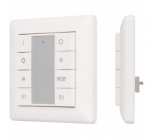 Панель-диммера клавишная накладная Arlight Knob SR-2422K8-DT8 (DALI, RGBW, 1 зона)