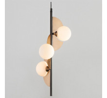 Подвесная люстра Eurosvet Futura 50143/3 золото/черный