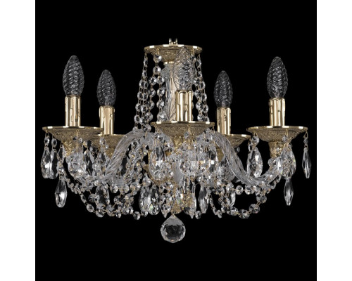 Подвесная люстра Bohemia Ivele Crystal 1602 16102/5/141 G