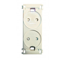 Розетка двойная без заземления Imex Компоненты-Комбинации WSN 1222 (I)