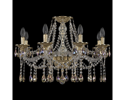 Подвесная люстра Bohemia Ivele Crystal 1613 16113/8/240 G K801