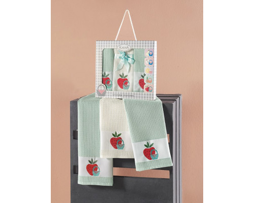 Набор из 3 полотенец для кухни (45x65 см) Panier