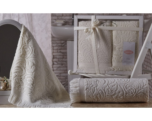 Набор из 2 полотенец для ванной ESRA