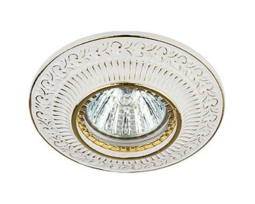 Встраиваемый светильник Эра KL50 KL50 WH/GD MR16