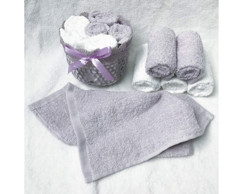 Набор из 6 полотенец для рук (30x30 см) Мона