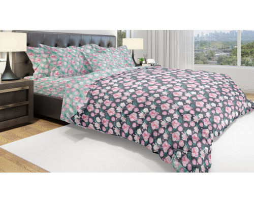 Постельное белье полутораспальное Eco Cotton Flora