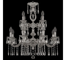 Подвесная люстра Bohemia Ivele Crystal 7201 72401/8+4/210/2d A NW FA10S