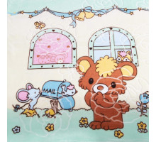 Плед детский (100x140 см) Тедди Мэйл