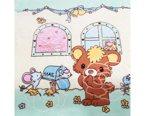 Плед детский (100x140 см) Тедди Мэйл