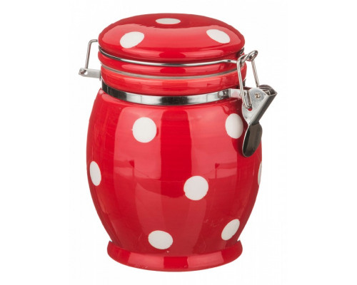 Банка для пищевых продуктов (15 см) Горошек 358-858