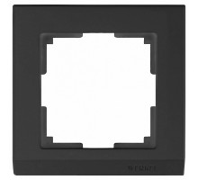 Рамка на 1 пост Werkel Stark WL04-Frame-01-black