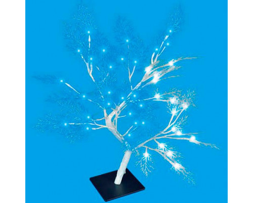 Сакура световая Uniel Морозко ULD-T3550-054/SWA WHITE-BLUE IP20 FROST