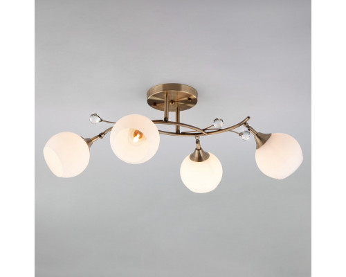 Потолочная люстра Eurosvet Sharon 9604/4 античная бронза