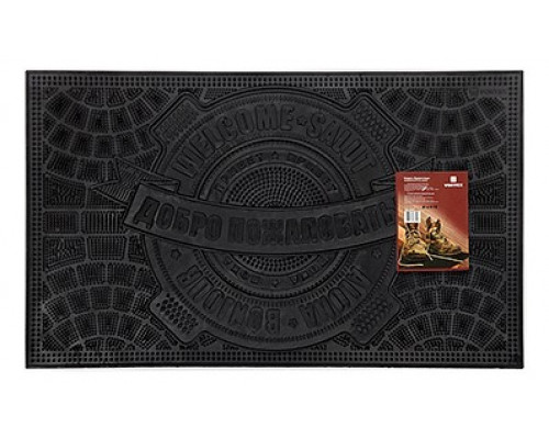 Коврик придверный (45x75 см) Приветствие