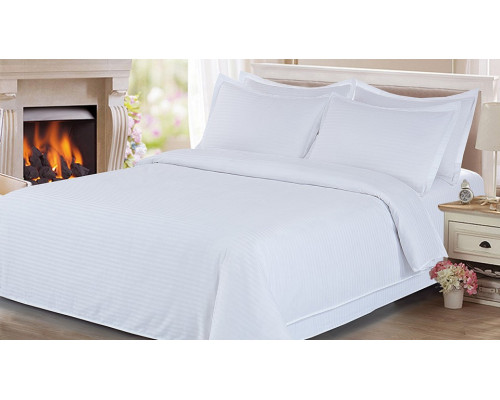 Постельное белье полутораспальное Stripe Satin