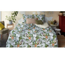 Постельное белье двуспальное Лемуры