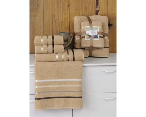 Набор из 4 полотенец для ванной BALE