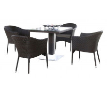 Набор уличный T606SWT/Y350W-W2390 Brown 4Pcs