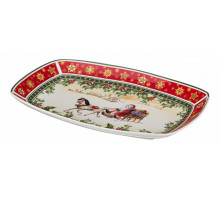 Блюдо декоративное (35.4х22х4 см) Christmas Collection 586-192