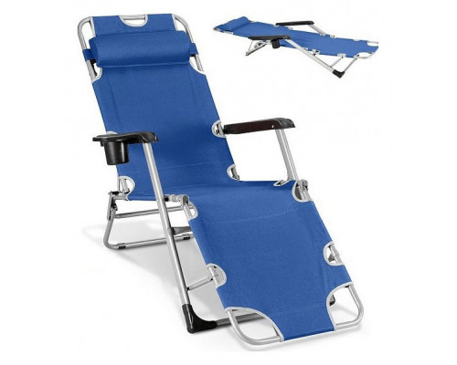 Шезлонг Прима CHO-103D Blue