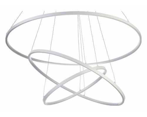 Подвесная люстра LED4U 5053 5053/80+60+40 WH