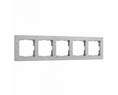 Рамка на 5 постов Werkel Hammer W0052406 (серебряный)