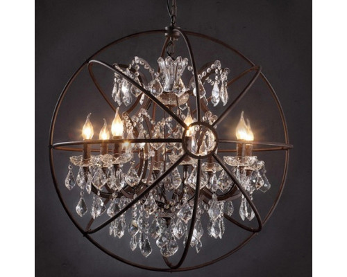 Подвесная люстра Loft it Foucaults orb crystal LOFT1897/6