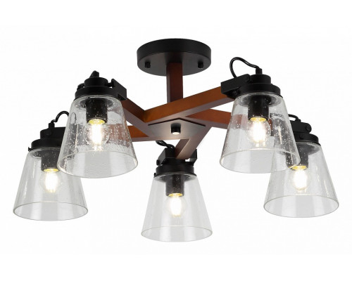 Потолочная люстра Rivoli Spartacus S5 BK Б0038088