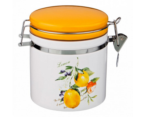 Банка для пищевых продуктов (12.3х10.2х12 см) Итальянские лимоны 230-268