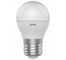 Лампа светодиодная Gauss Basic E27 7.5Вт 4100K 1053228