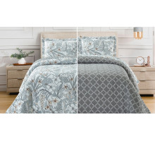 Покрывало с наволочками полутораспальное Cler