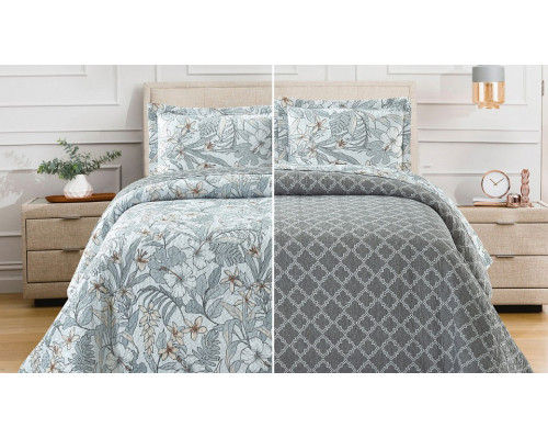 Покрывало с наволочками полутораспальное Cler