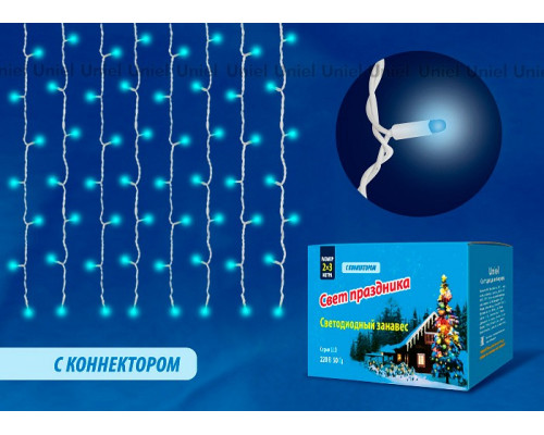 Занавес световой Uniel  ULD-C2030-240/SWK BLUE IP67