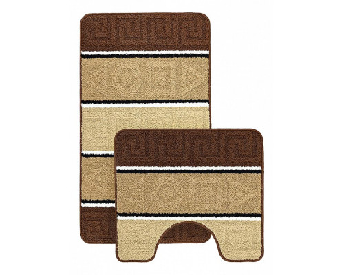 Набор из 2 ковриков для ванной Kamalak 1050