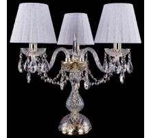 Настольная лампа декоративная Bohemia Ivele Crystal 5706 1406L/3/141-39/G/SH13-160